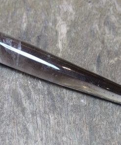 Natural Crystals: Cut & Polished Smokey Quartz Point (Approx 12x2cm)
