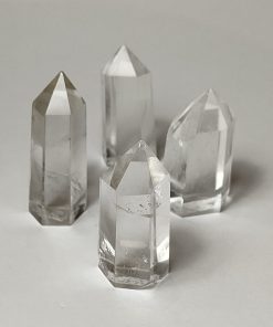 Natural Crystals: Small Clear Quartz Crystal Generators (Approx 4x2x1cm)