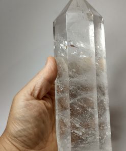 Alternative view of Natural Crystals: Large Clear Quartz Crystal Generators