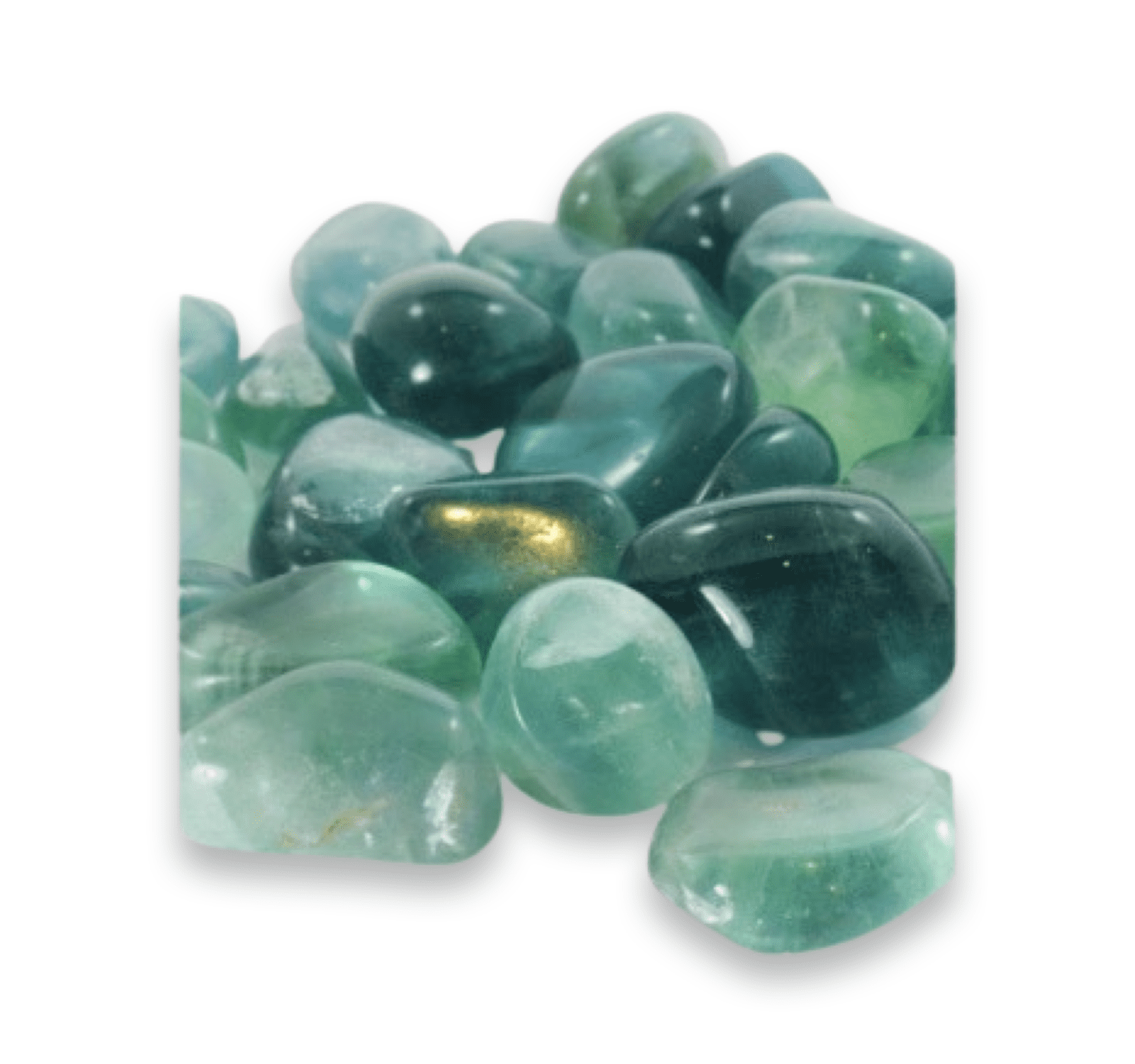 Tumbled Stone: Blue Fluorite
