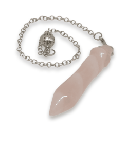 Crystal Pendulum Rose Quartz Large Egyptian