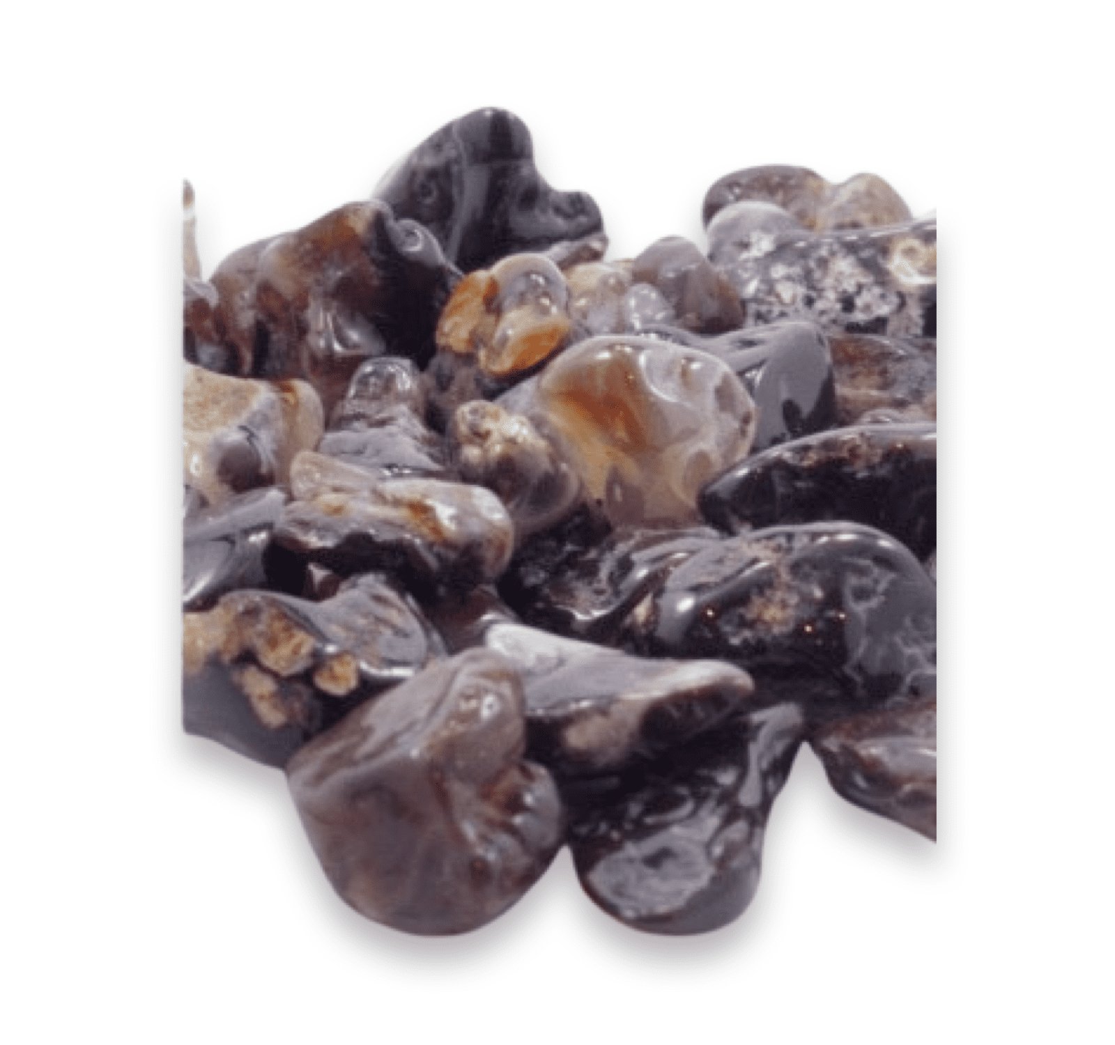 Tumbled Stone: Fire Agate