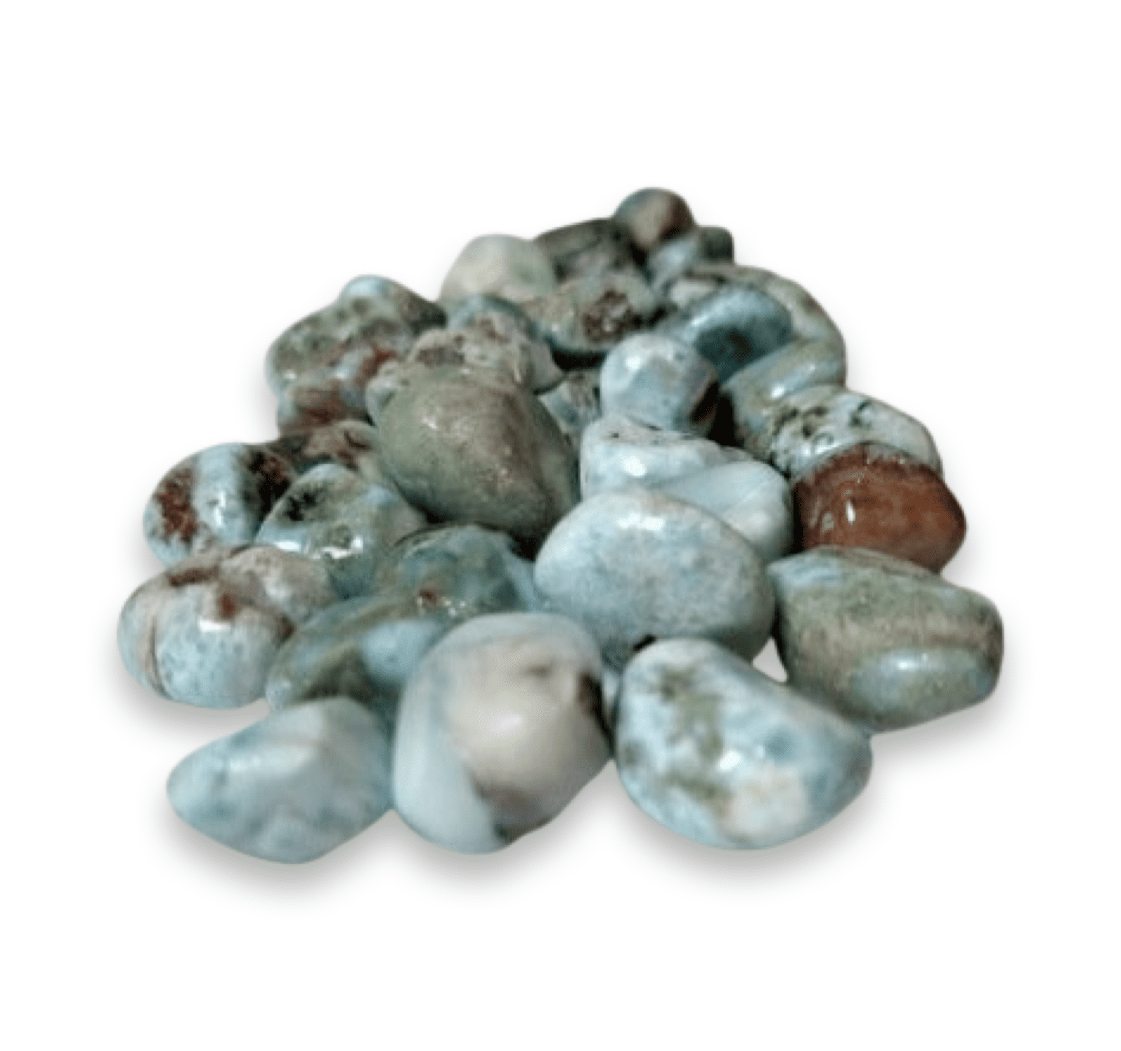 Tumbled Stone: Larimar