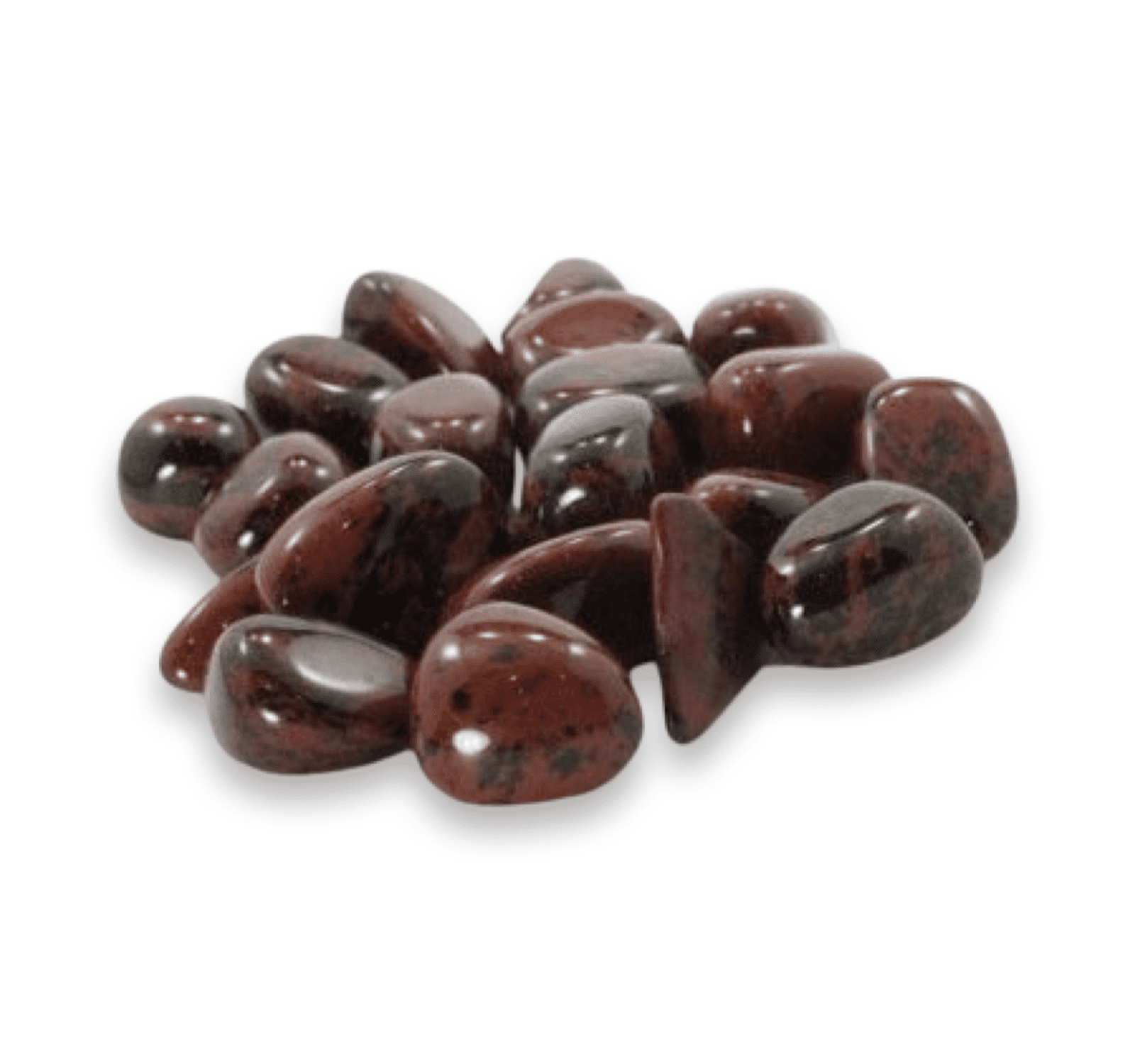 Tumbled Stone: Mahogany Obsidian