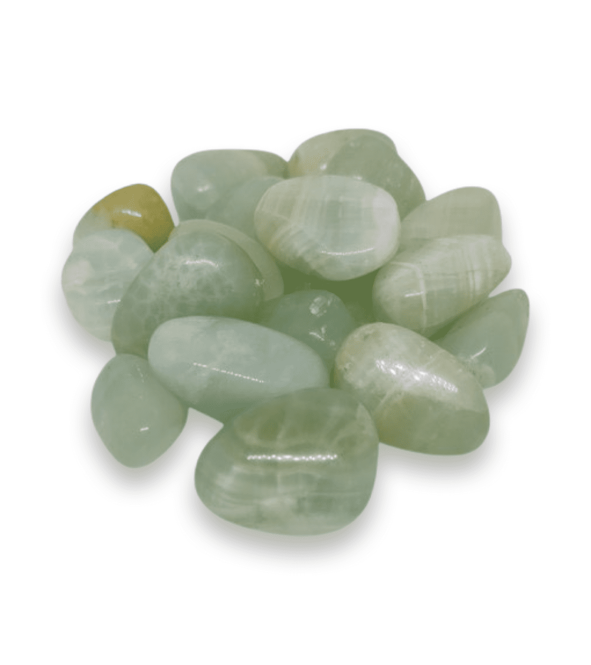 Tumbled Stone: Caribbean Calcite