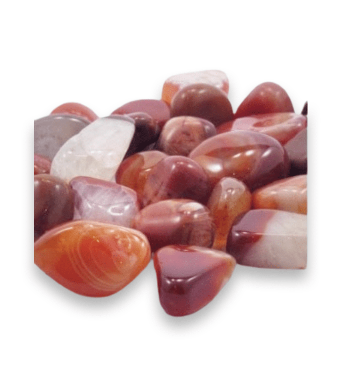 Tumbled Stone: Orange Sardonyx