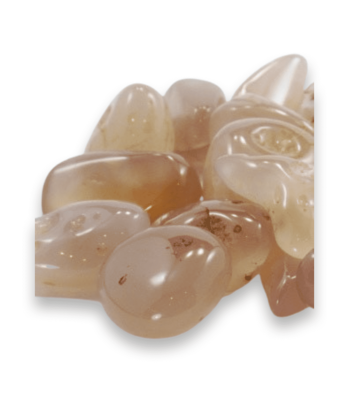 Tumbled Stone: Pink Chalcedony
