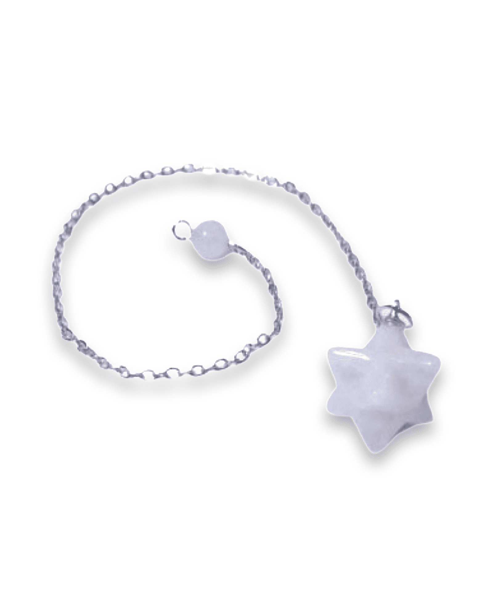 Crystal Pendulum Rose Quartz Merkabah