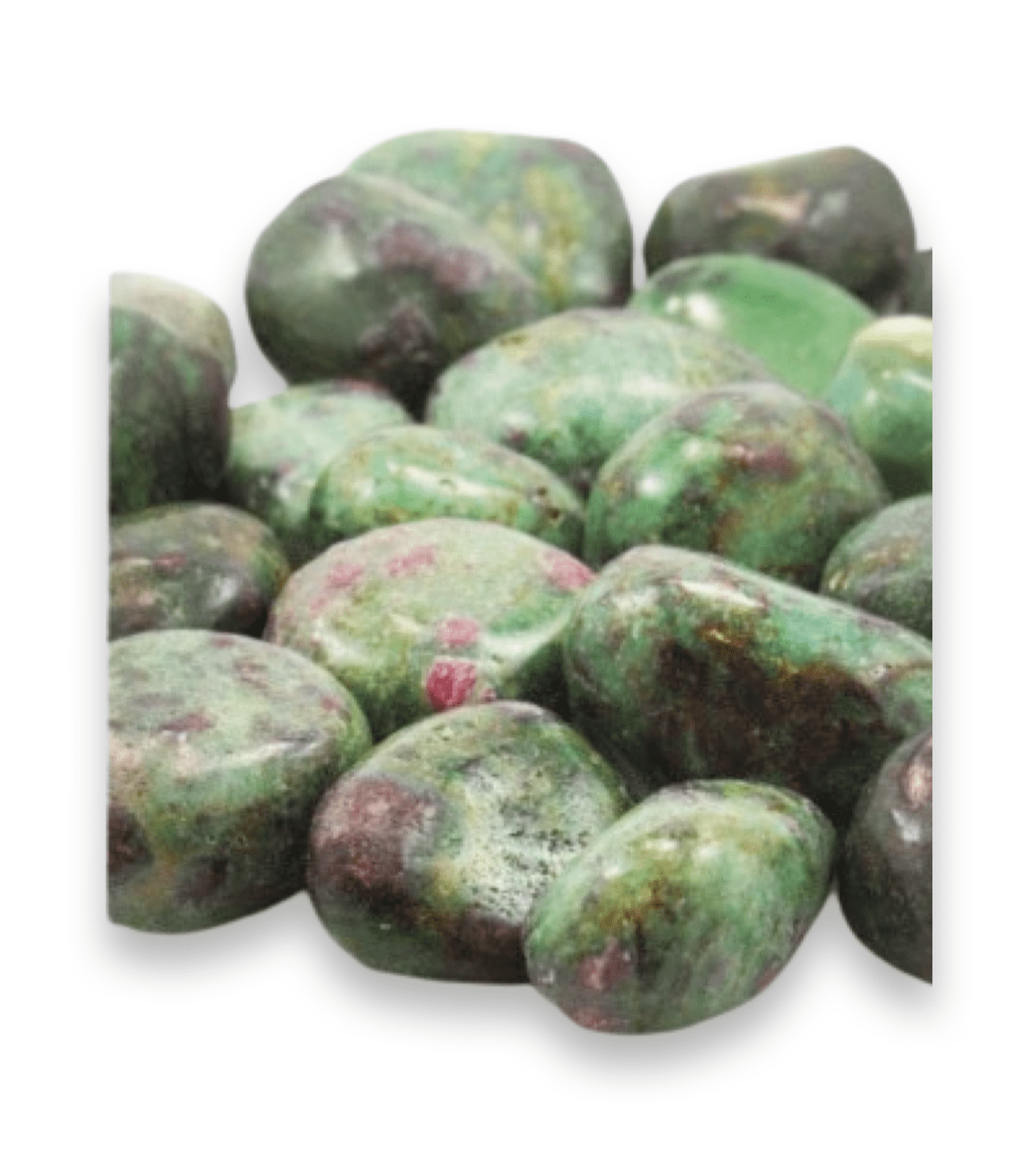 Tumbled Stone: Ruby in Fuschite