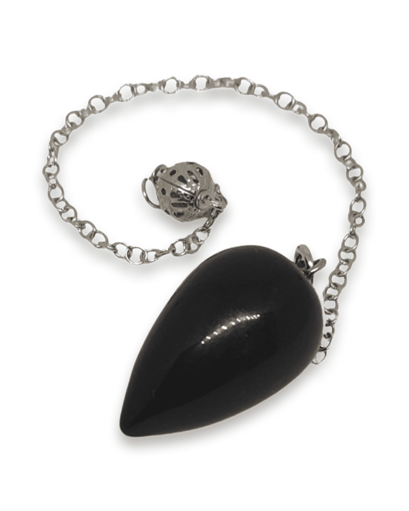 Crystal Pendulum Black Onyx Teardrop