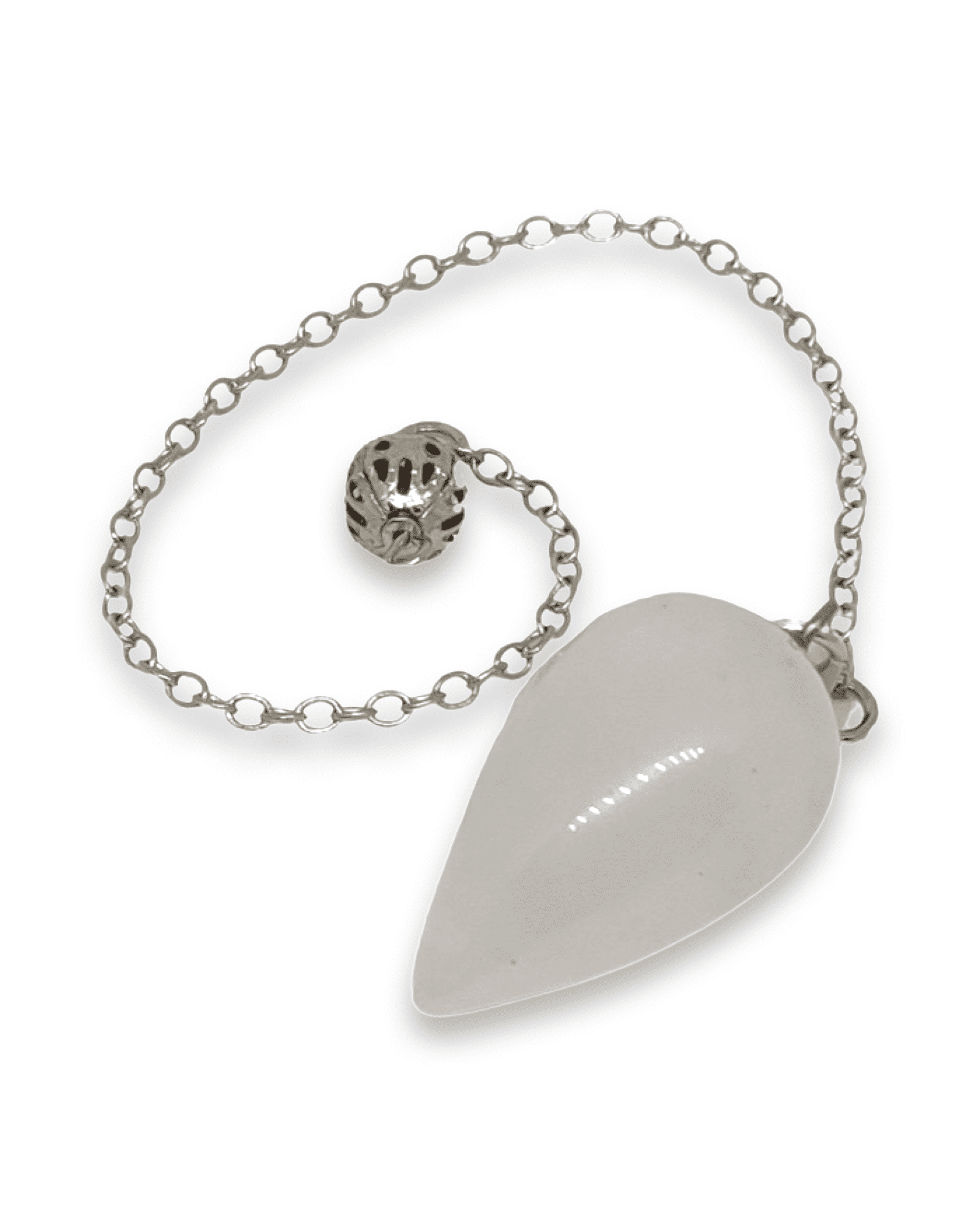 Crystal Pendulum Clear Quartz Teardrop