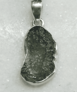 Moldavite Raw Natural Pendant