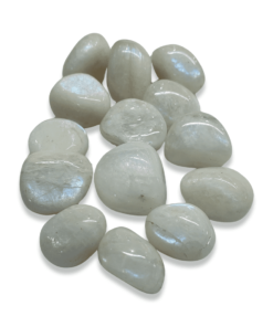 Tumbled Stone: Rainbow Moonstone