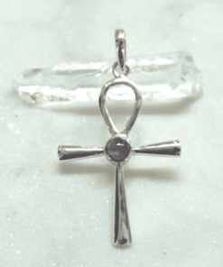 Amethyst Ankh Pendant | 925 Sterling Silver