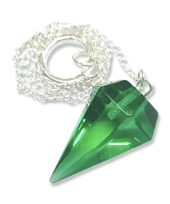 Crystal Pendulum Green Obsidian Classic