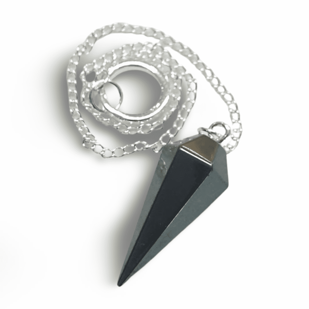 Crystal Pendulum Hematite Classic