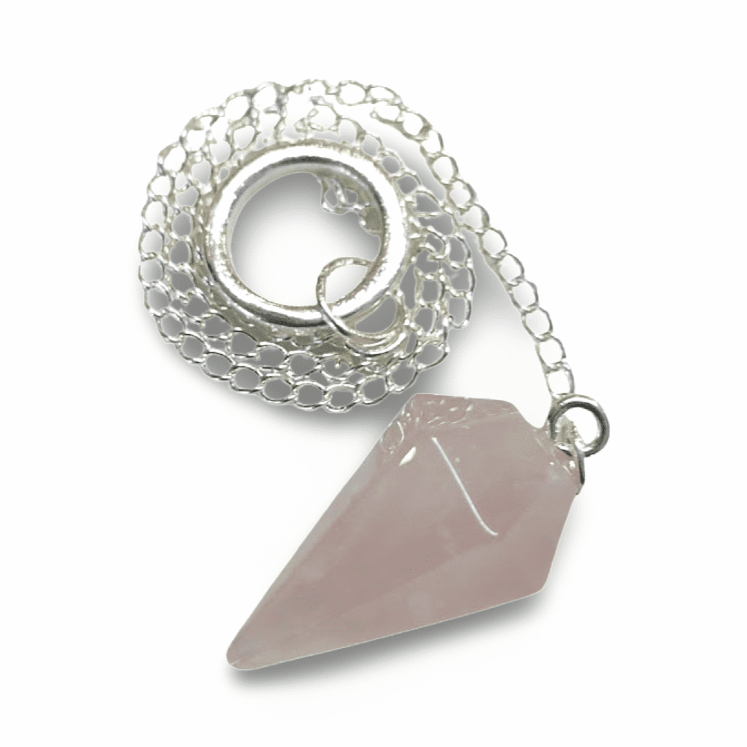 Crystal Pendulum Rose Quartz Classic