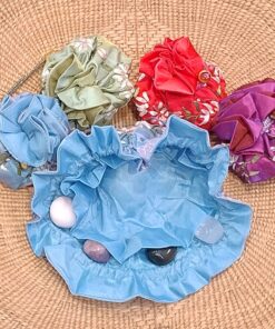 Silk Embroidered 8 Pocket Pouch