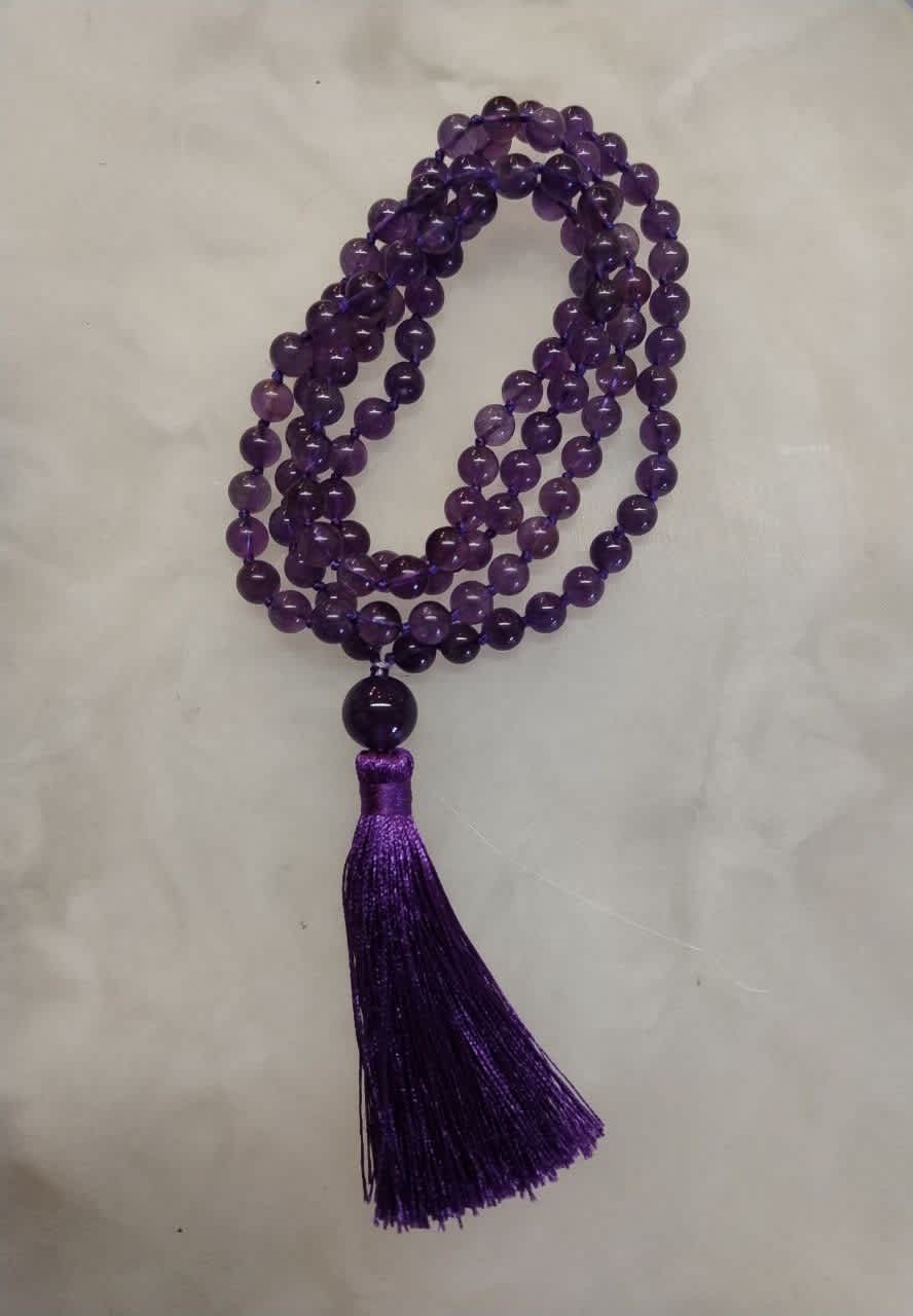 Mala Beads: Amethyst