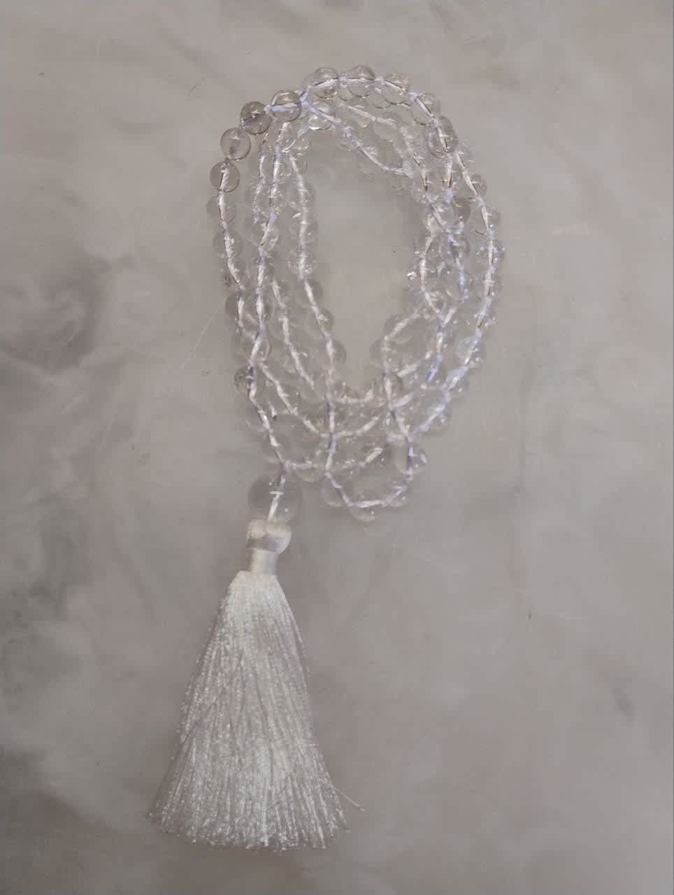 Mala Beads: Clear Quartz
