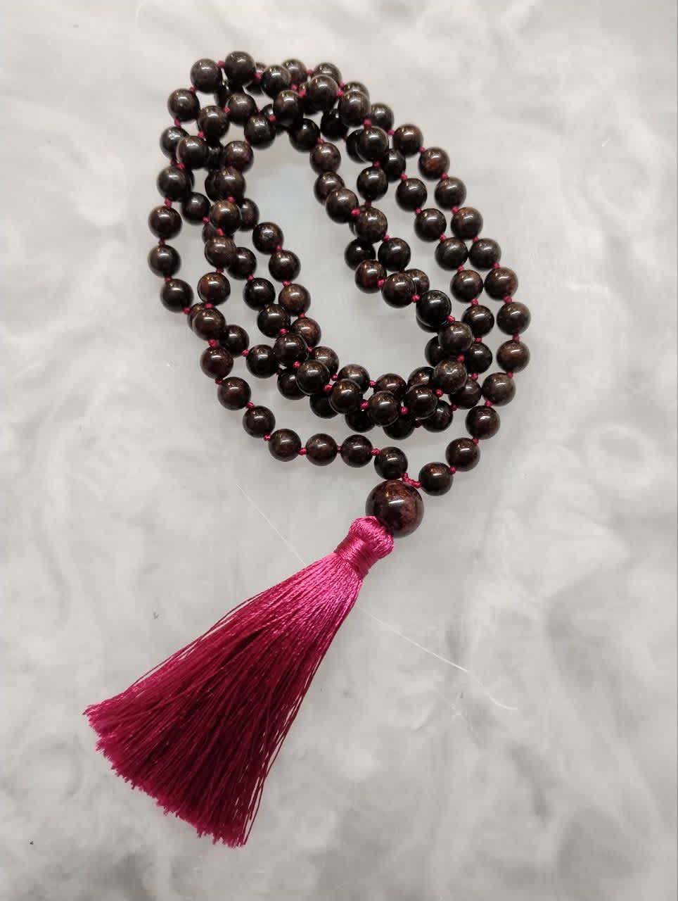 Mala Beads: Garnet