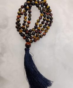 Mala Beads: Mixed Tiger Eye