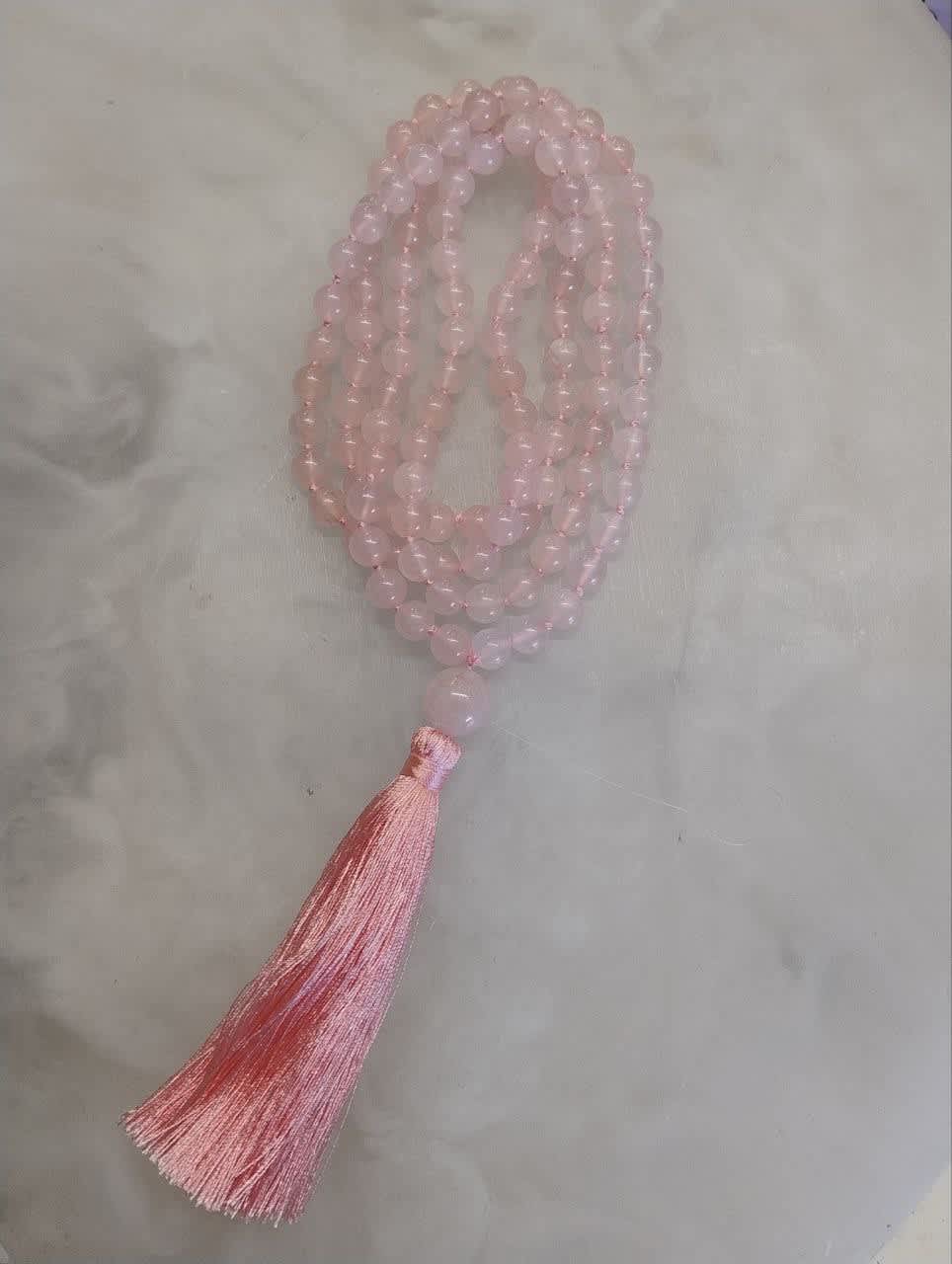 Mala Beads: Rose Quartz