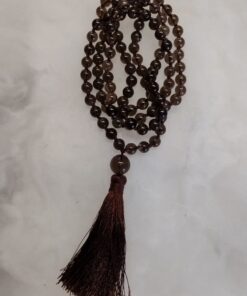 Mala Beads: Smokey Quartz