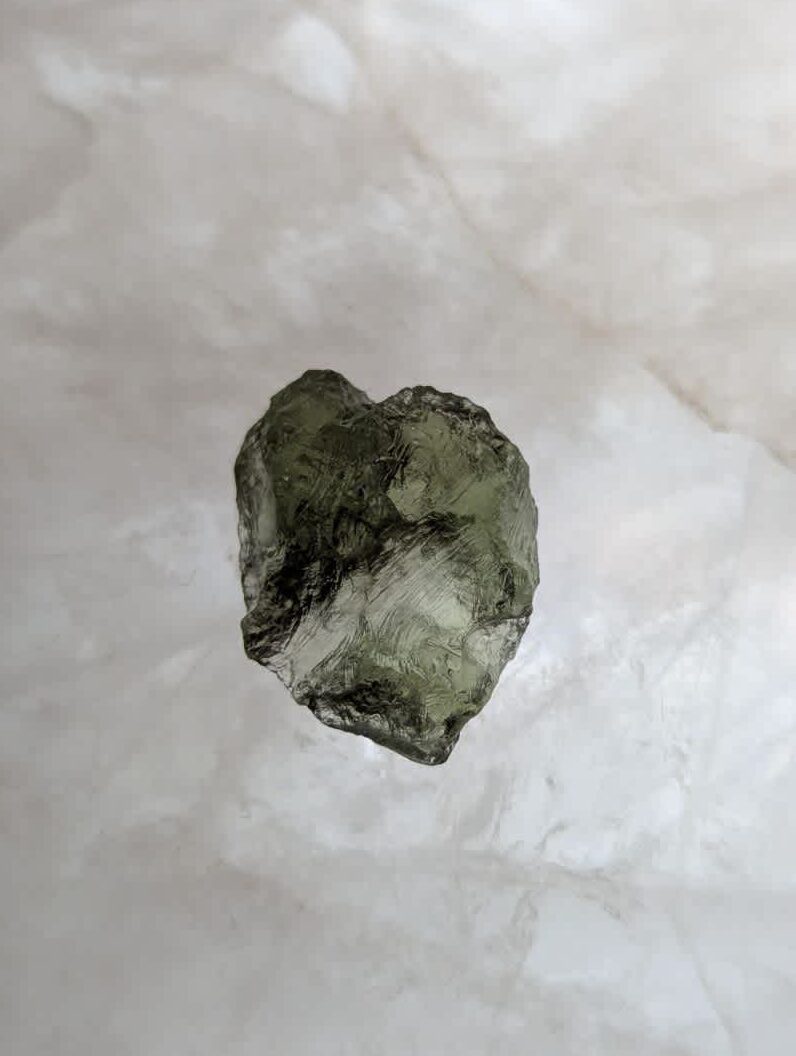 Moldavite Natural Specimen - 1.22g