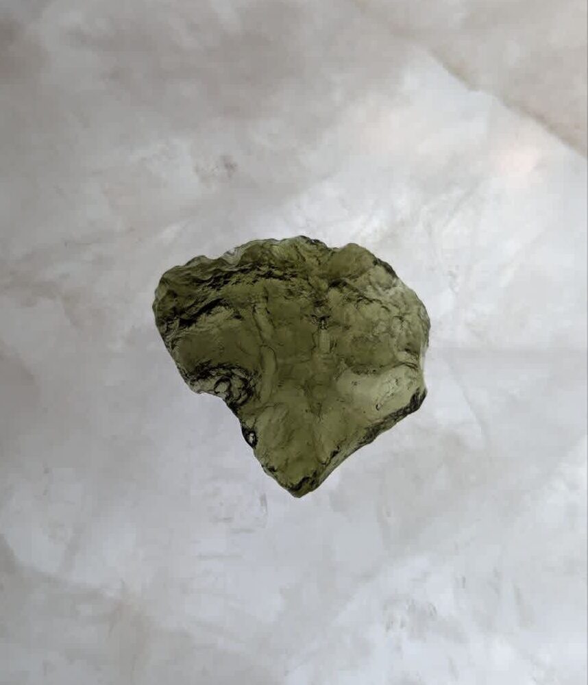 Moldavite Natural Specimen - 1.76g
