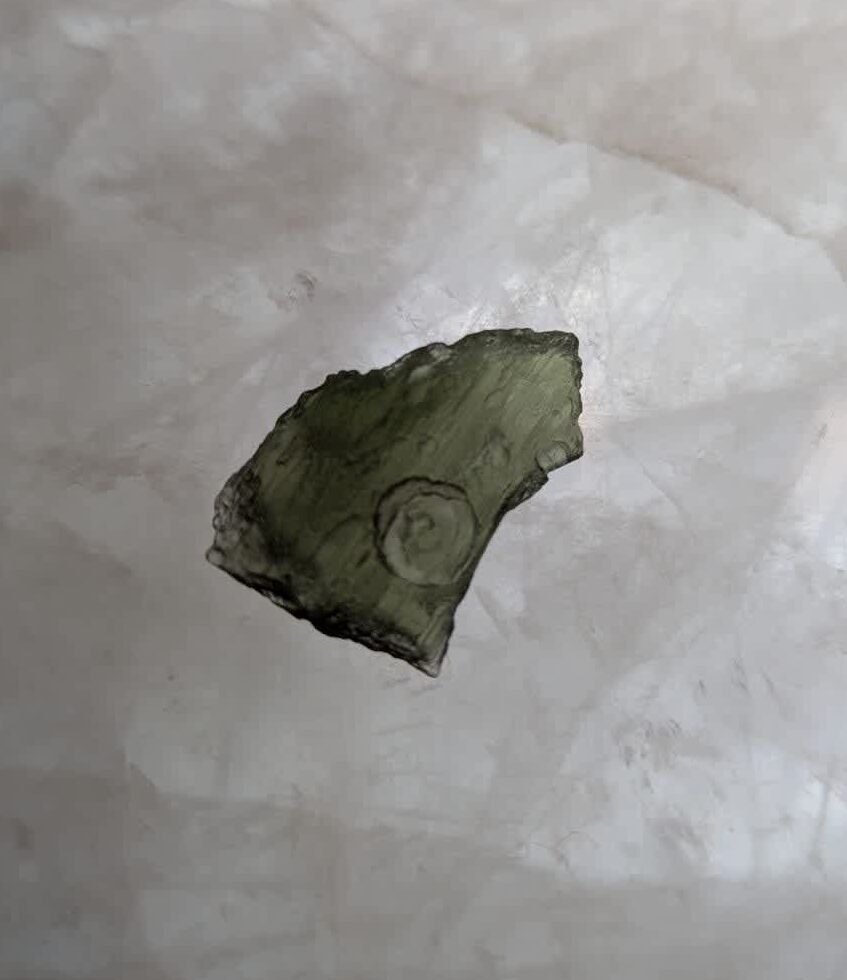 Moldavite Natural Specimen - 2.04g