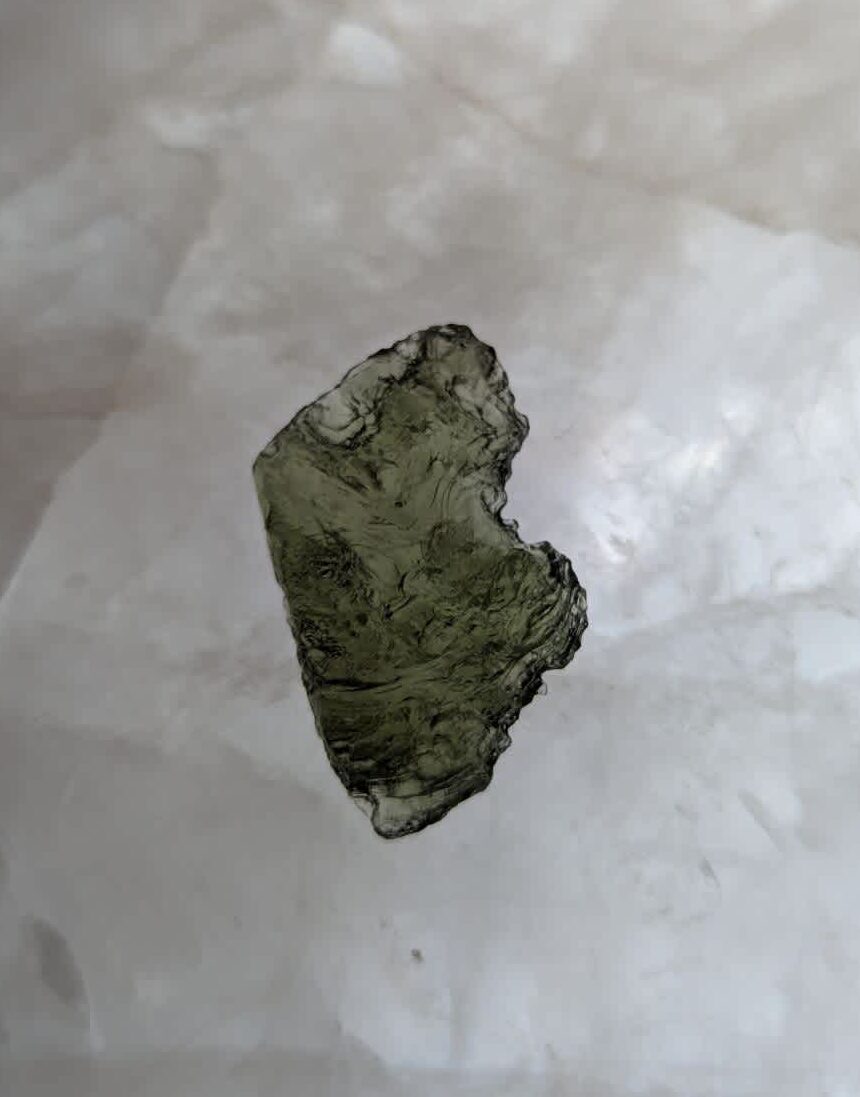 Moldavite Natural Specimen -2.07g