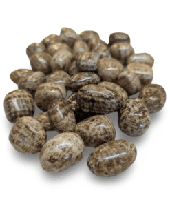 Tumbled Stone:  Brown Aragonite