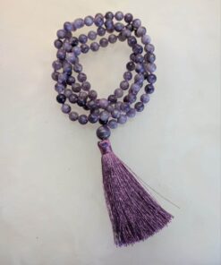 Mala Beads: Lepidolite