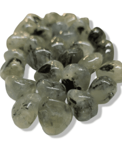 Tumbled Stone: Prehnite with Epidote