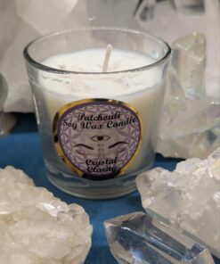 Votive Candle: Clarity | Clear Quartz | Patchouli