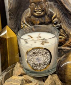 Votive Candle: Problem Solver| Tiger Eye | Amber