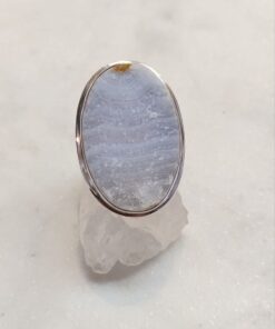 Blue Lace Agate Ring