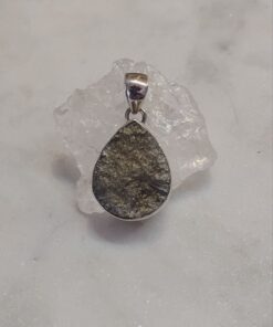 Pyretie Druzy Teardrop Pendant