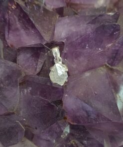 Herkimer Diamond Claw Set Pendant