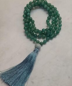 Mala Beads: Green Aventurine