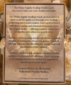 Alternative view of Divine Angelic Healing Oracle Cards by Alla Kuzmis