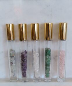 Refillable Gemstone Bottles