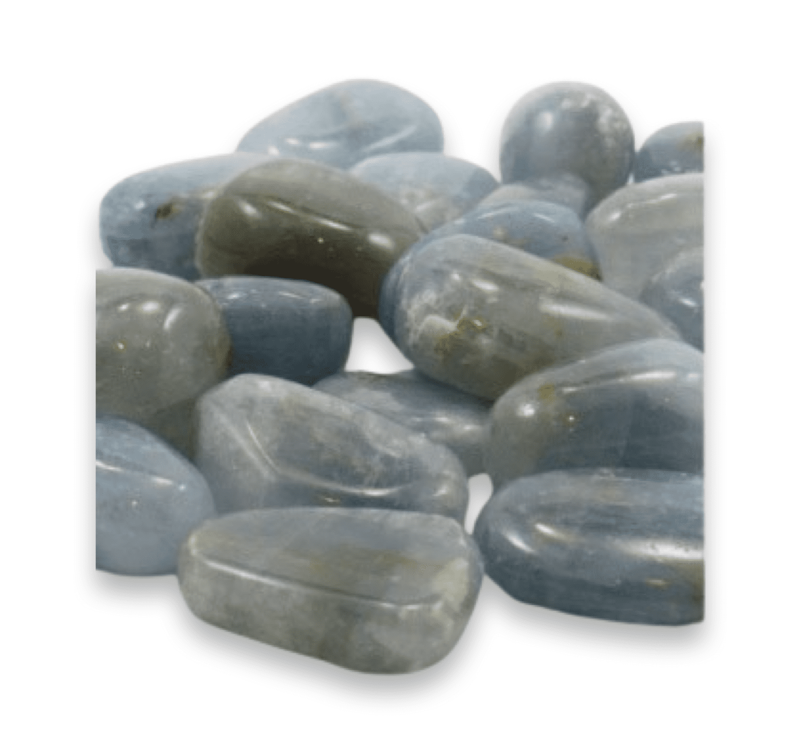 Tumbled Pebbes: Celestite