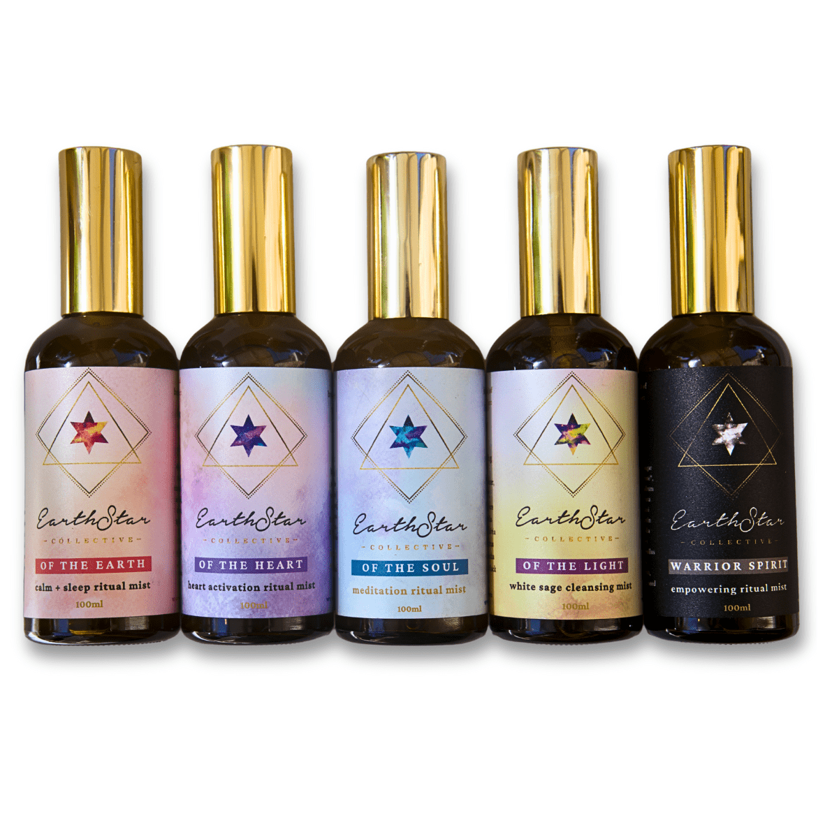 Earth Star Collective: Mini Bottle set of 5