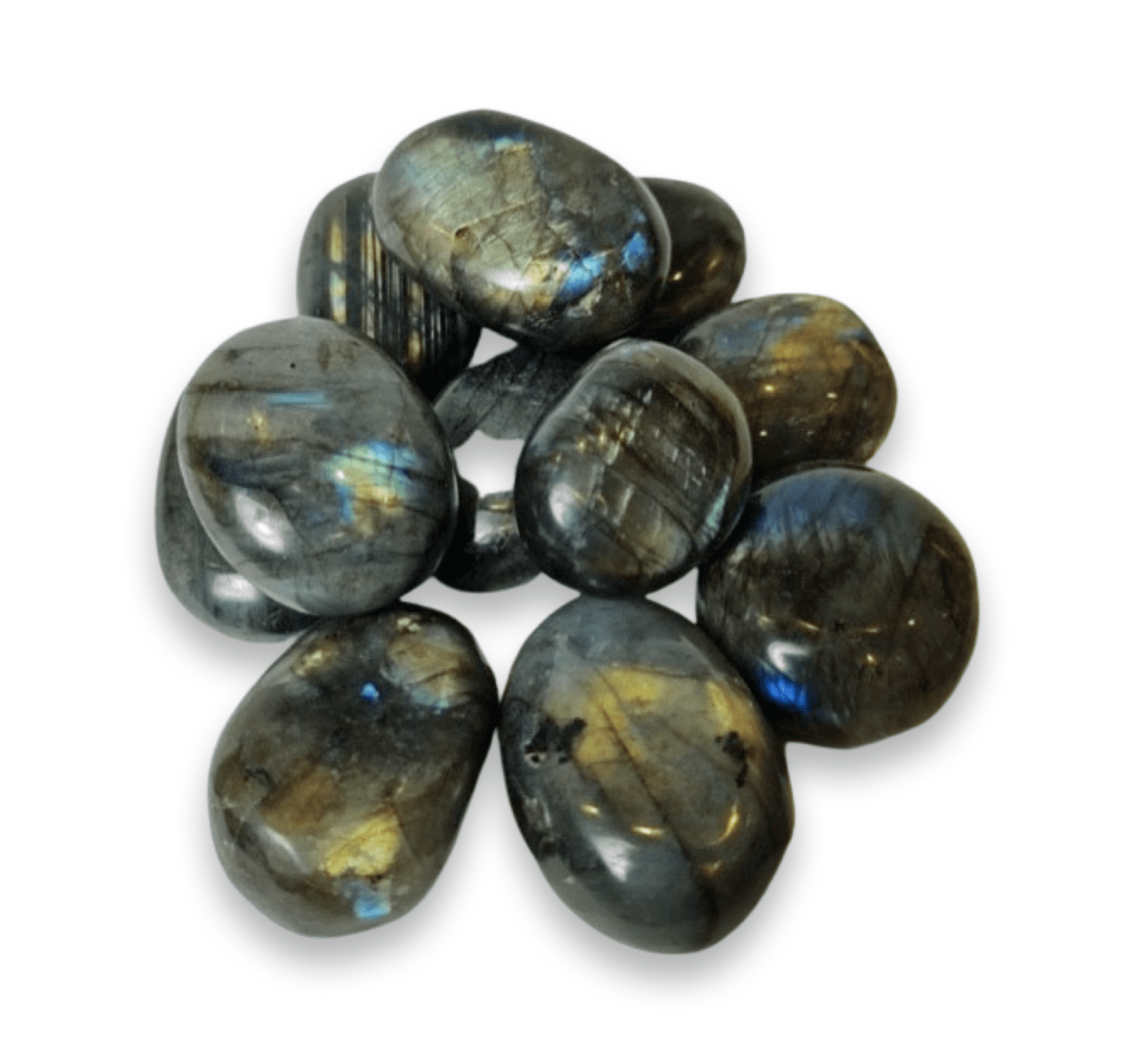 Tumbled Stone: Labradorite