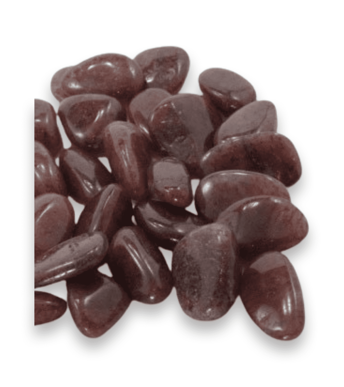 Tumbled Stone: Red Aventurine