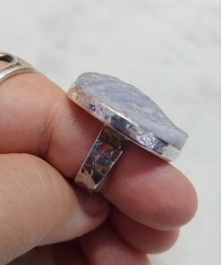 Alternative view of Blue Lace Agate Ring