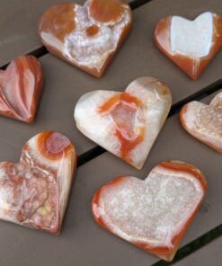 Carving: Sardonyx Heart 50