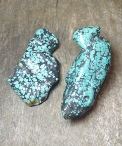 Natural Crystals: Polished Chinese Turquoise Nuggets (X-Large)